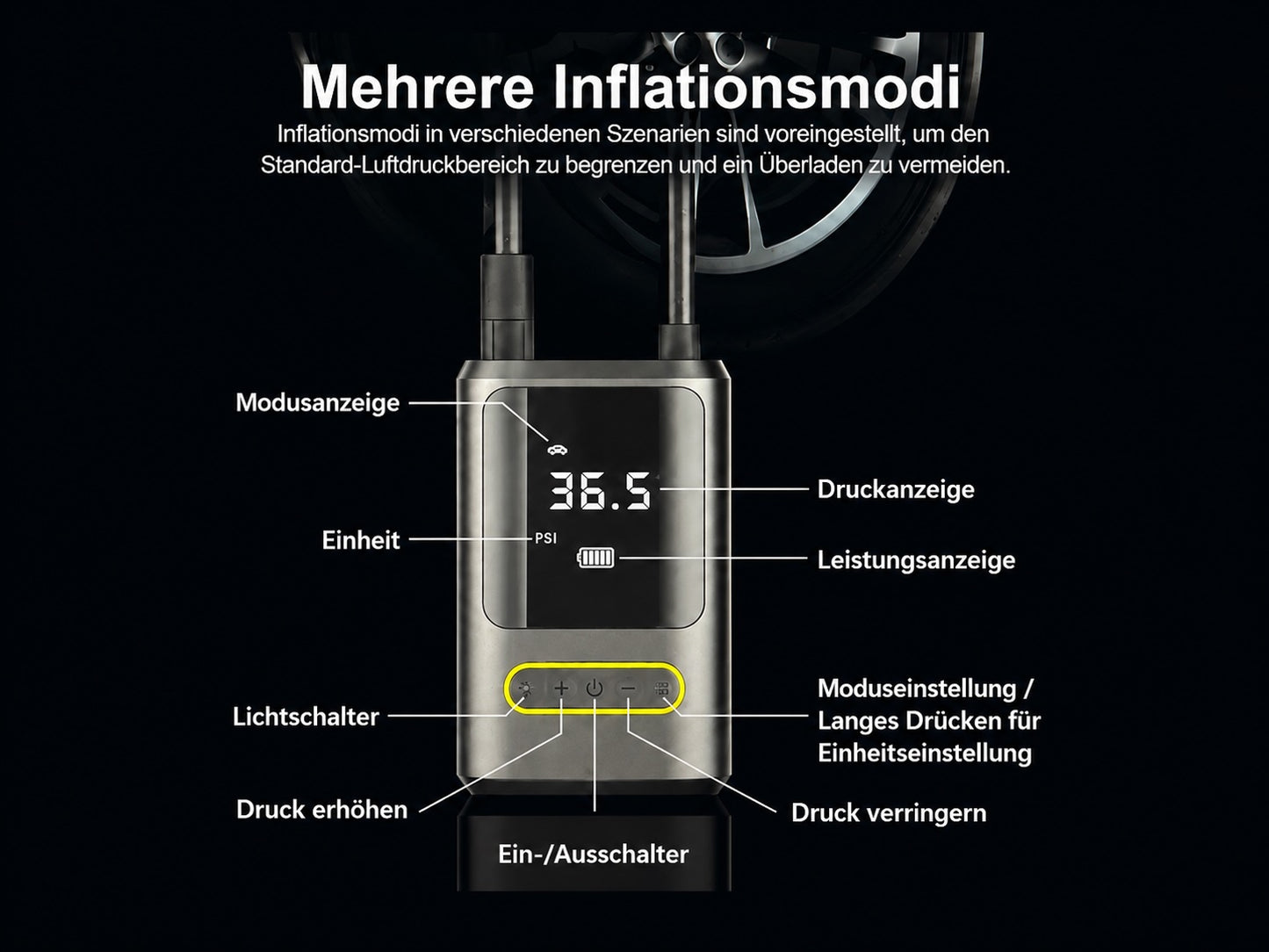 K&M TurboAir | Tragbarer Luftkompressor