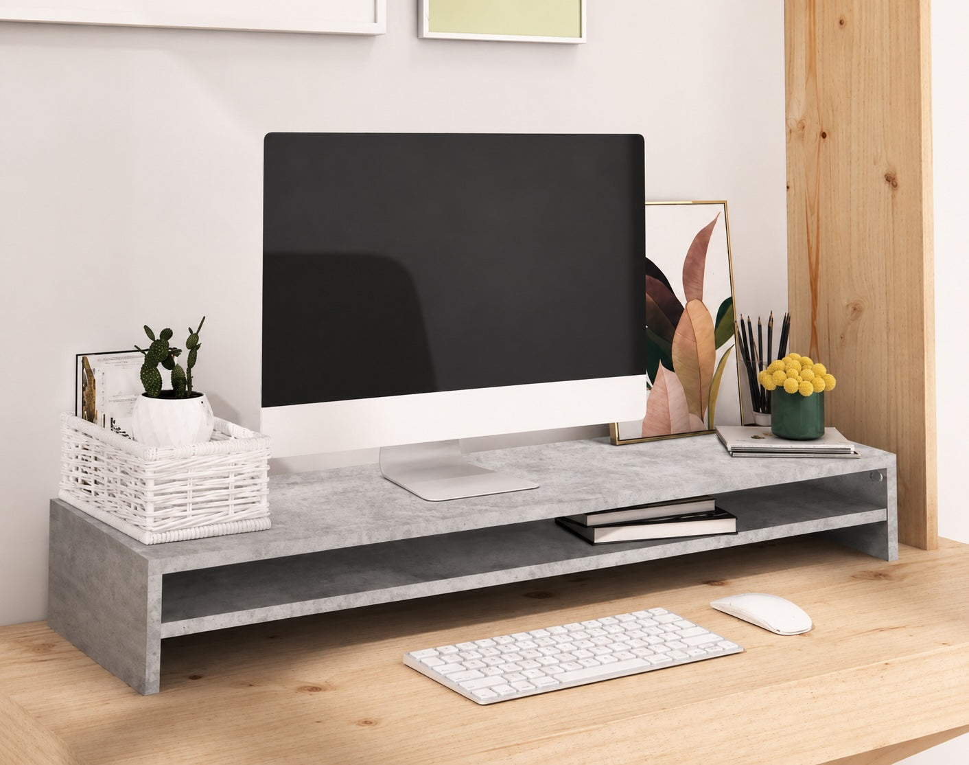 K&M WoodsPro |Hölzerner Monitorständer