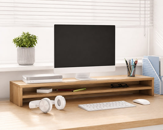 K&M WoodsPro |Hölzerner Monitorständer