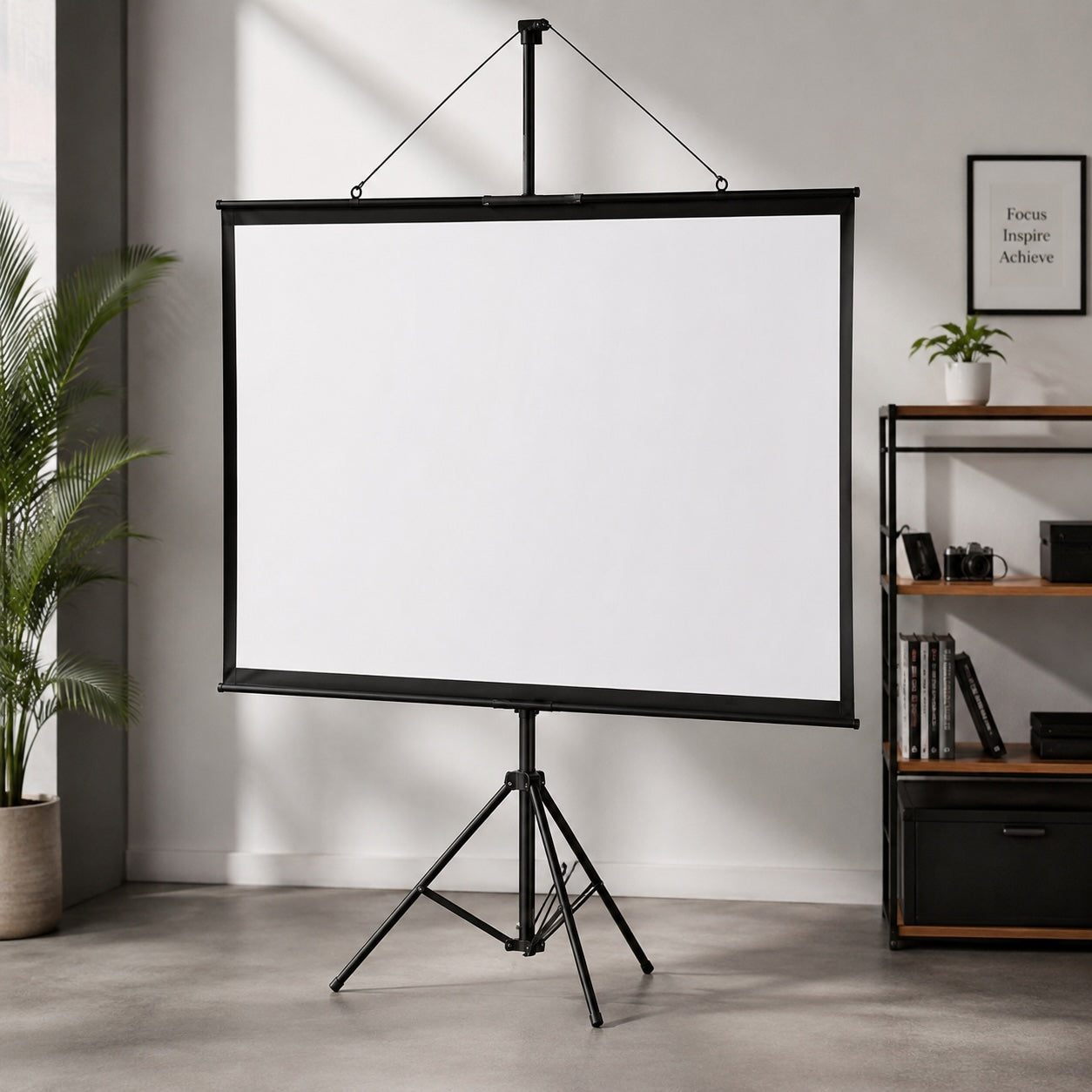 K&M Mobile Beamer Leinwand