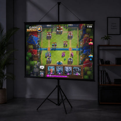 K&M Mobile Beamer Leinwand