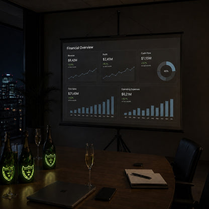 K&M Mobile Beamer Leinwand