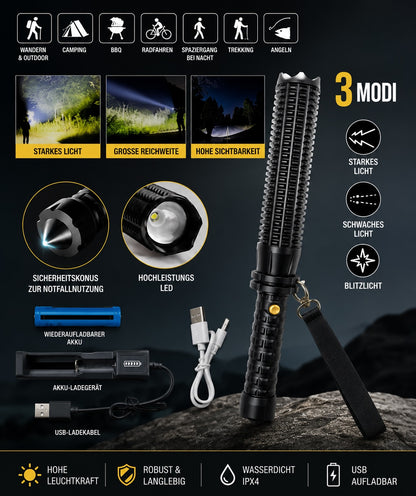 K&M LightsGuard  | Taktische Taschenlampe