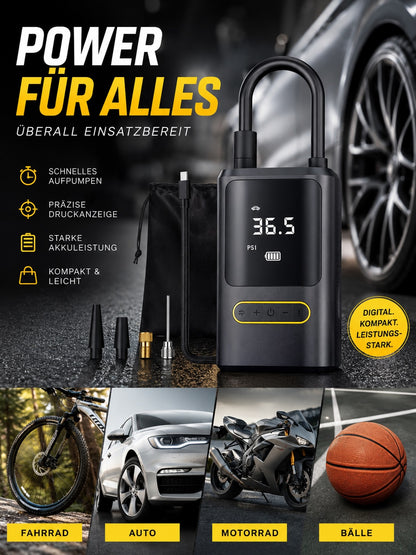 K&M TurboAir | Tragbarer Luftkompressor